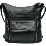 Praktický černý kabelko-batoh 2v1 s kapsami Bellis – Hledejceny.cz