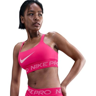 Nike W NP LS BRA TT GRX RUSH Růžová – Zboží Dáma