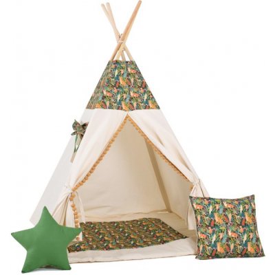 Elis Design set teepee stan Džungle standard – Zboží Mobilmania