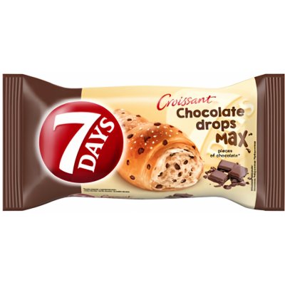 7 Days Croissant Choco Drops 70 g