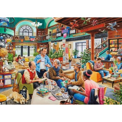RAVENSBURGER Knižní klub Turn the Page 1000 dílků – Hledejceny.cz