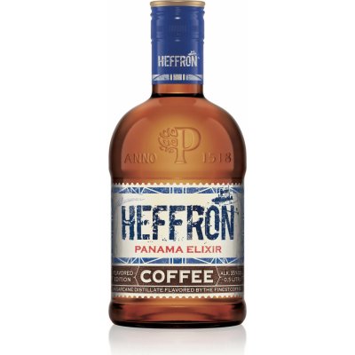 HEFFRON Panama Elixír Coffee 35% 0,5 l (holá láhev) – Zboží Dáma