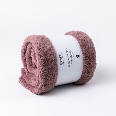 Tulimese Beránková deka starorůžová – Zboží Dáma