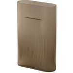 Muuto Váza Ridge Vase Frosted Glass béžová Medium 35 – Hledejceny.cz