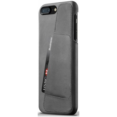 Pouzdro MUJJO - Leather Wallet Case iPhone 8 Plus/7 Plus šedé – Zboží Mobilmania