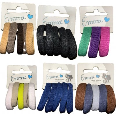 Emma - Gumičky do vlasů, 1 Ks, MIX – Zboží Dáma