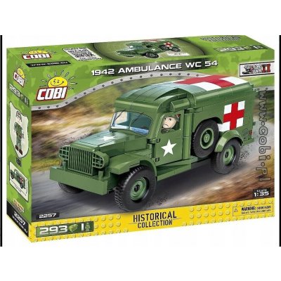 COBI 2257 Small Army 1942 Sanitka WC 54, 1:35, 293 kostek – Sleviste.cz