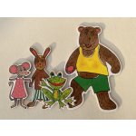 Marionetino Boudo budko loutky loutky pro děti – Zboží Dáma