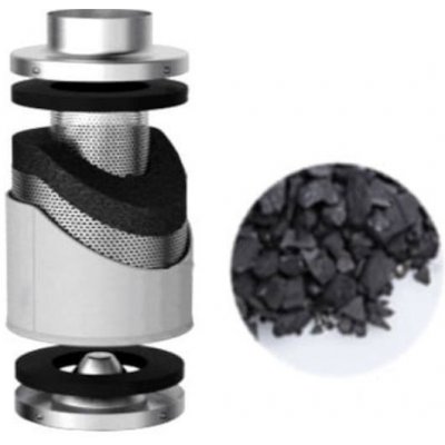 VF PRO-ECO uhlíkový filtr 320-480 m3/h, 125 mm | Zboží Auto