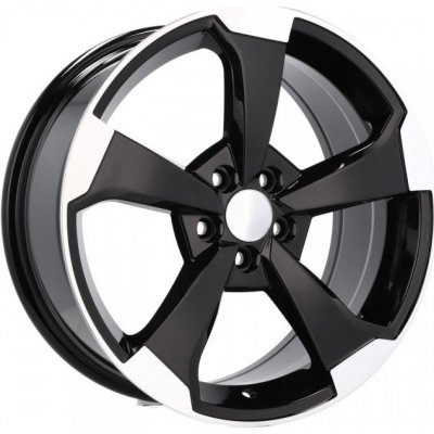 Racing Line XE351 9x20 5x112 ET32 black polished – Sleviste.cz
