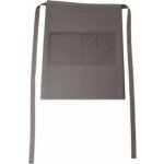 CG Workwear Gastro zástěra Roma s kapsami odolná proti pomačkání 50 x 78 cm šedá zinková – Hledejceny.cz