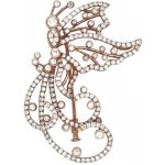 Beny jewellery Zlatý brož/Přívěsek Variace s Diamanty 2060001 – Zboží Dáma