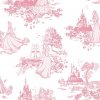 Tapety Graham & Brown 70-233 Dětská papírová tapeta Princess Pink Kids@Home rozměry 0,52 x 10 m