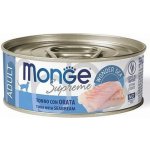 MONGE SUPREME ADULT tuňák a pražma pro kočky 80 g – Hledejceny.cz