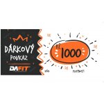 Dárkový elektronický poukaz Dafit.cz 1000,- – Zbozi.Blesk.cz