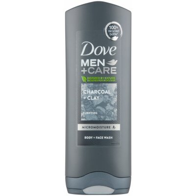 Dove Men+ Care Elements Charcoal & Clay sprchový gel 250 ml