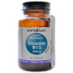 Viridian High Potency Vitamin B12 1000 ug 60 kapslí – Hledejceny.cz