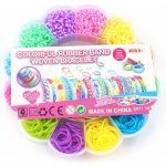 Alltoys Sada gumiček 900 ks na výrobu náramků Loom band květina – Hledejceny.cz