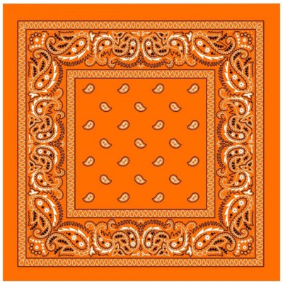 Blingstar bandana šátek Oranžová B202 – Sleviste.cz