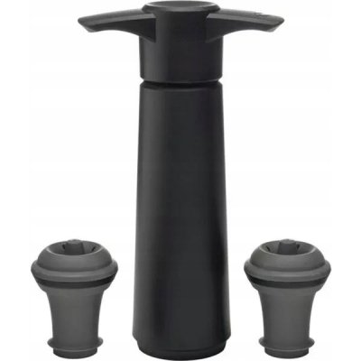 Vacu Vin Vakuová pumpa se 2 uzávěry, černá – Zboží Dáma