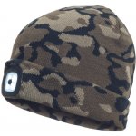 Cerva DEEL pletená čepice s integrovanou LED lampou Camouflage – Hledejceny.cz
