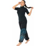 Himalife Kalhoty Makaha černá s tyrkysovou – Hledejceny.cz