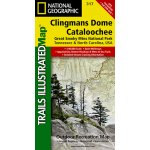Clingman's Dome Cataloochee národní park turistická mapa GPS komp. NGS – Sleviste.cz
