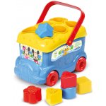 Clementoni Prostrkávadlo Autobus Mickey – Zboží Dáma