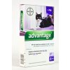 Veterinární přípravek Advantage Spot-on pro malé kočky a králíky 80 mg 6 x 0,8 ml
