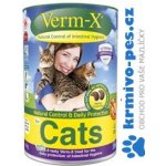 Verm-X pamlsek a přírodní prostředek na pravidelné "bezchemické" odčervení kočky 60 g – Zboží Dáma