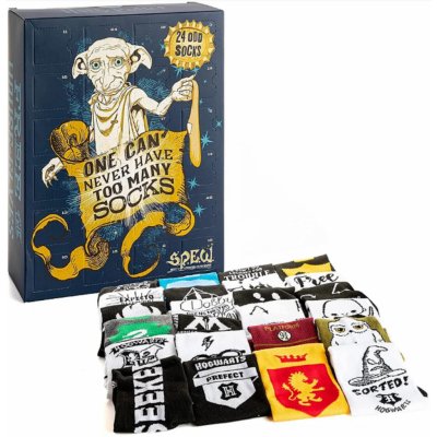 Epee Merch Harry Potter Dobby Adventní kalendář 24 denní ponožkový – Zbozi.Blesk.cz