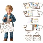 2Kids Toys Senzorická busy kniha Dinosauři 1 – Hledejceny.cz