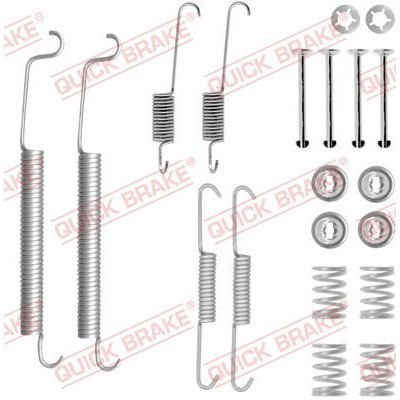 QUICK BRAKE Sada příslušenství, brzdové čelisti 105-0756