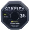 Rybářské lanko RidgeMonkey šňůra Connexion SilkFlex Soft Braid 20m 25lb