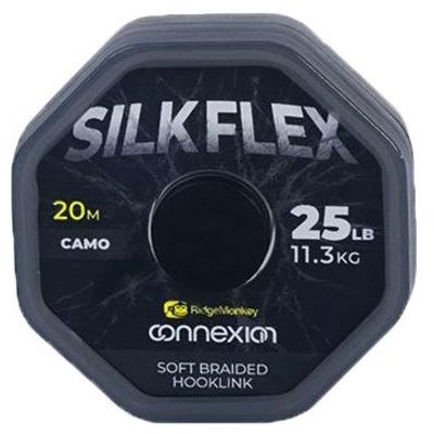 RidgeMonkey šňůra Connexion SilkFlex Soft Braid 20m 25lb – Hledejceny.cz
