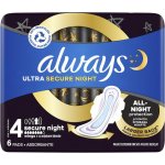Always vložky Ultra Secure Night 6 ks – Zboží Dáma