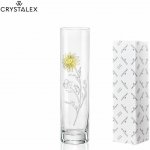 Váza válec Q9493 květina 24 cm žlutý květ – Hledejceny.cz