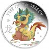 Lunar Baby Dragon stříbrná sběratelská mince 1/2 oz