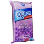 Q Clean univerzální ubrousky Levandule 50 ks – HobbyKompas.cz