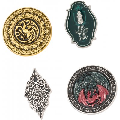 Grupo Erik Sada odznaků The Lord of the Rings 4 pack – Zboží Dáma