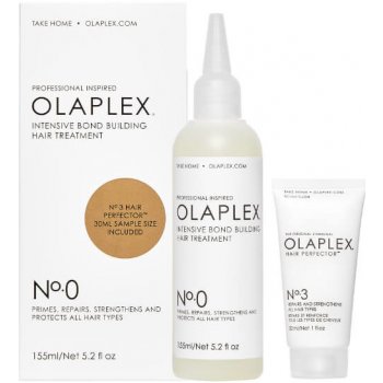 Olaplex No. 0 Intensive Bond Building Hair Treatment 150 ml + Olaplex No.3 30 ml dárková sada