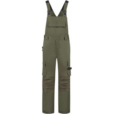 Tricorp Bib & Brace Twill Cordura Pracovní kalhoty s laclem unisex T67TA army – Zboží Mobilmania