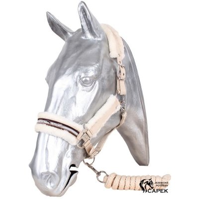 KENTAUR Ohlávka s beránkem+vodítko tmavě modrá – Zboží Mobilmania