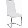 Jídelní židle MOB Abalia New bílá / chrom