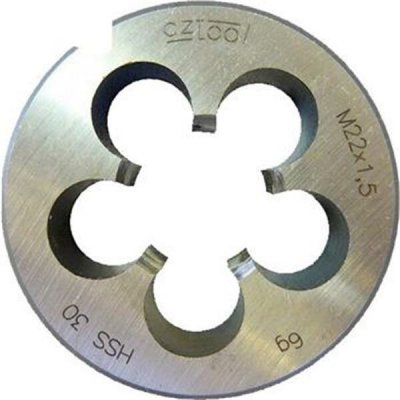 Bučovice Tools 250041 - Závitové kruhové čelisti Metrický závit ZKČ M 4x0,5mm LEVÉ, Rychlořezná ocel (HSS), ČSN EN 22 568 – Hledejceny.cz