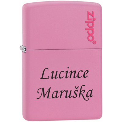 Zippo Pink Matte 728327 – Hledejceny.cz