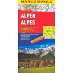 Alpy Alpen Alpes Alpi Alps 1:800 000 – Hledejceny.cz