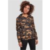 Dámská bunda Urban Classics Ladies Camo Pull Over Jacket woodcamo