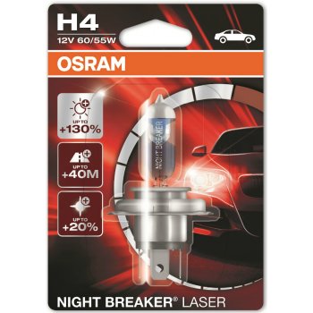 Osram Night Breaker Laser 64193NBL H4 P43t-38 12V 60/55W