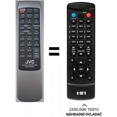 Dálkový ovladač Predátor JVC RM-SRCEZ55E – Hledejceny.cz